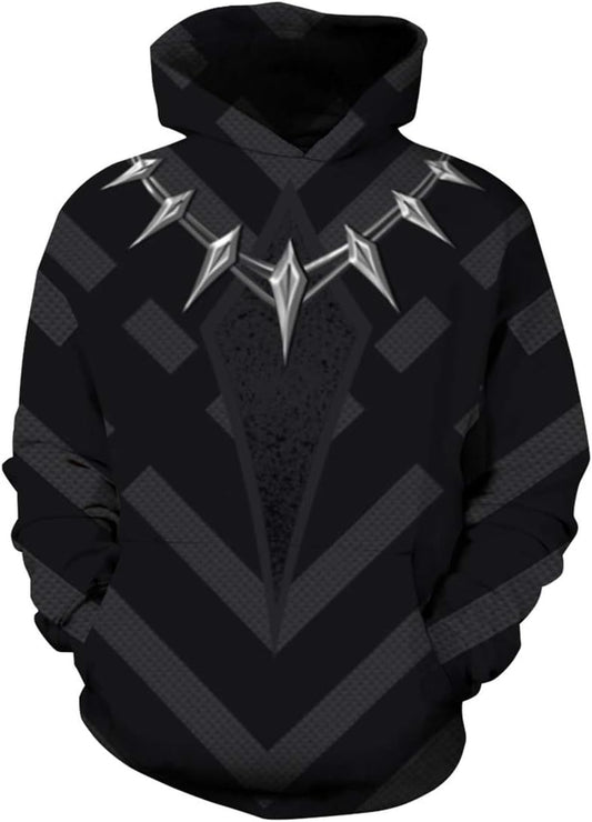 Boys' Galaxy Animal Pattern 3D Printed Hoodie Sweatshirt