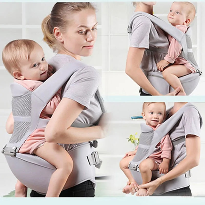 Baby Carrier Backpack with Hip Seat