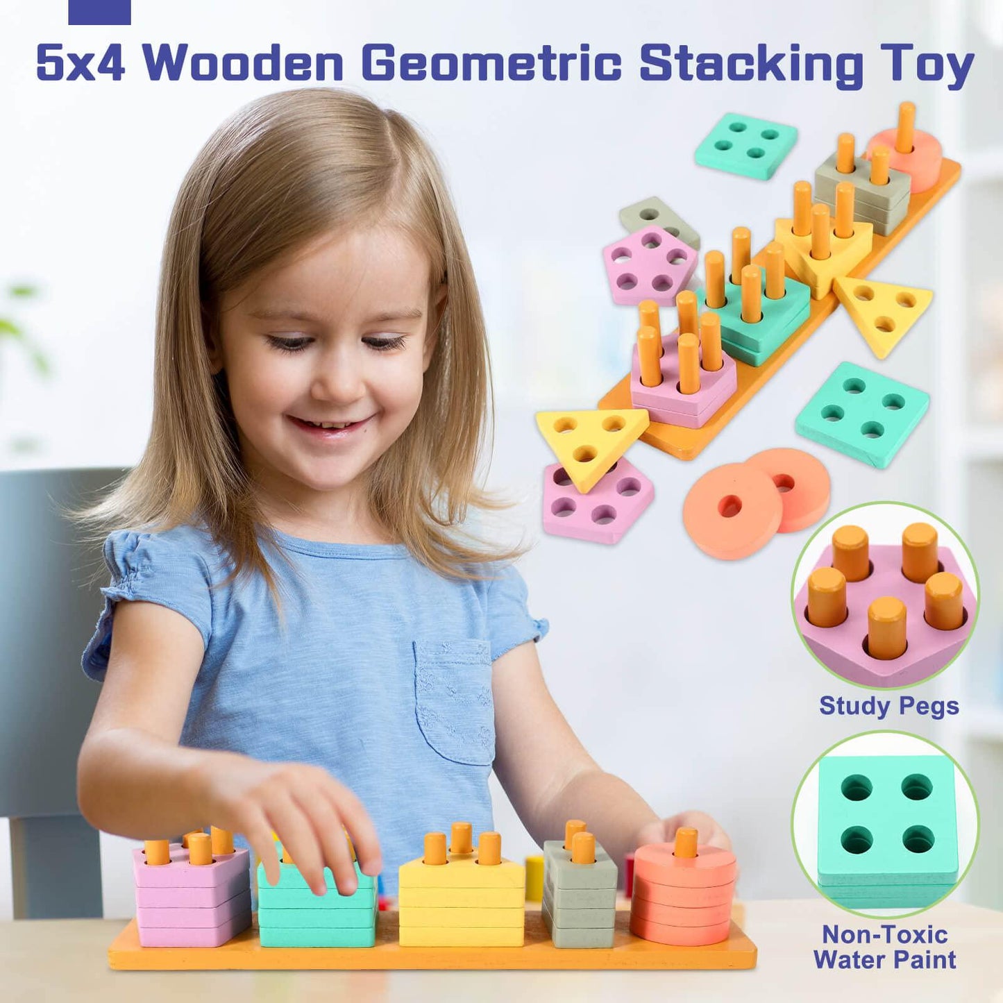 Montessori-Inspired 6-in-1 Sensory Toys for Infants and Toddlers (6 to 12 Months)